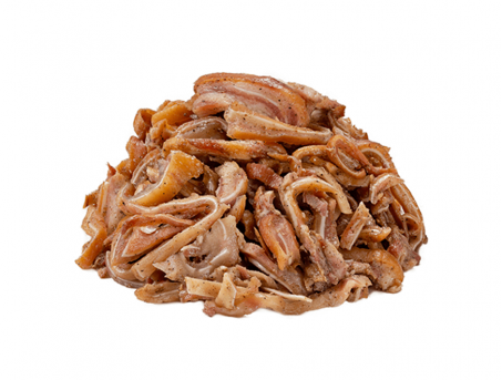 Копчено-вареные ушки свиные по-корейски 500 гр.